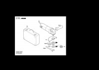 Bosch 0 601 706 703 Gws 14-150 C Angle Grinder 230 V / Eu Spare Parts